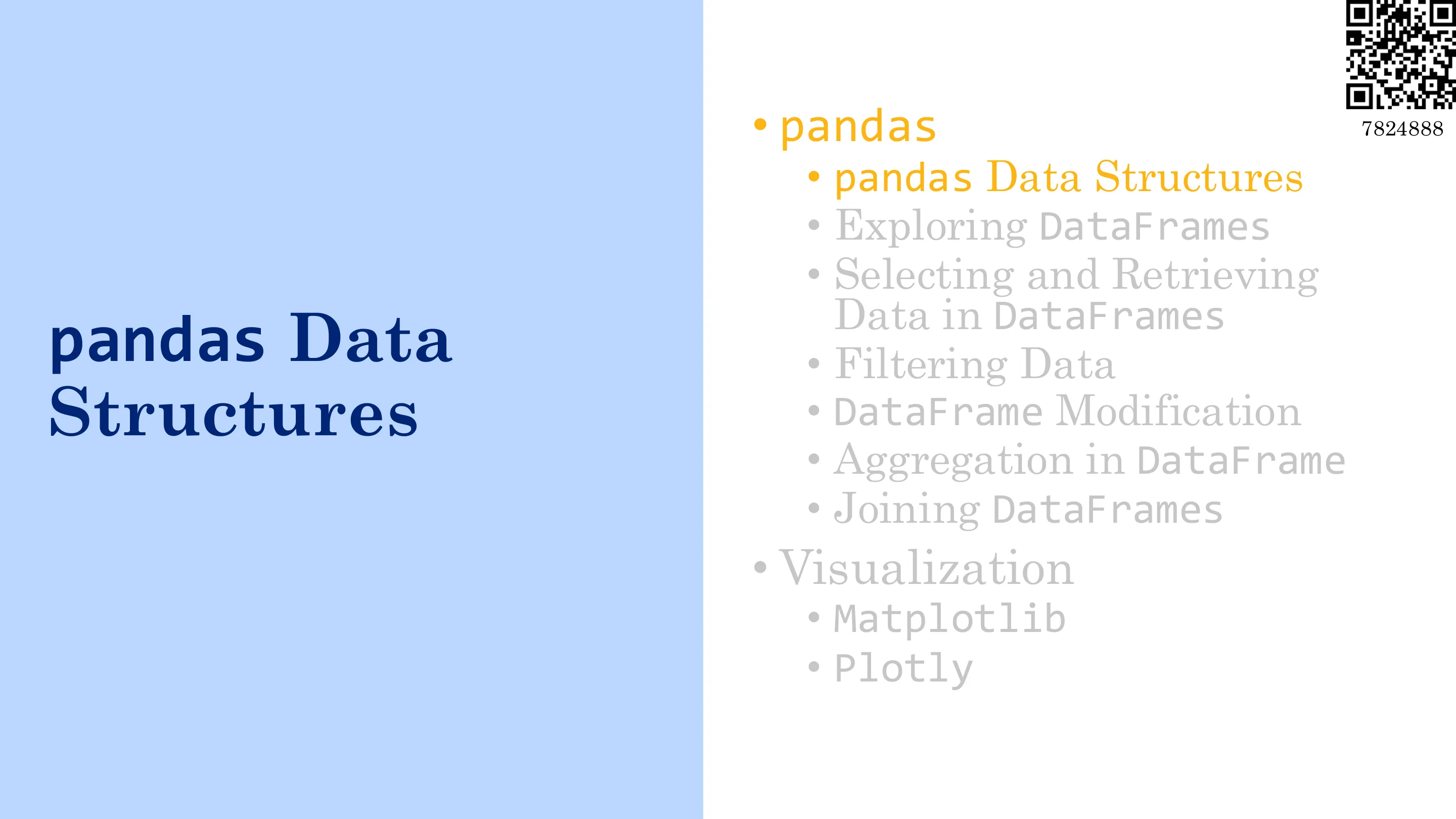 pandas 能做什么