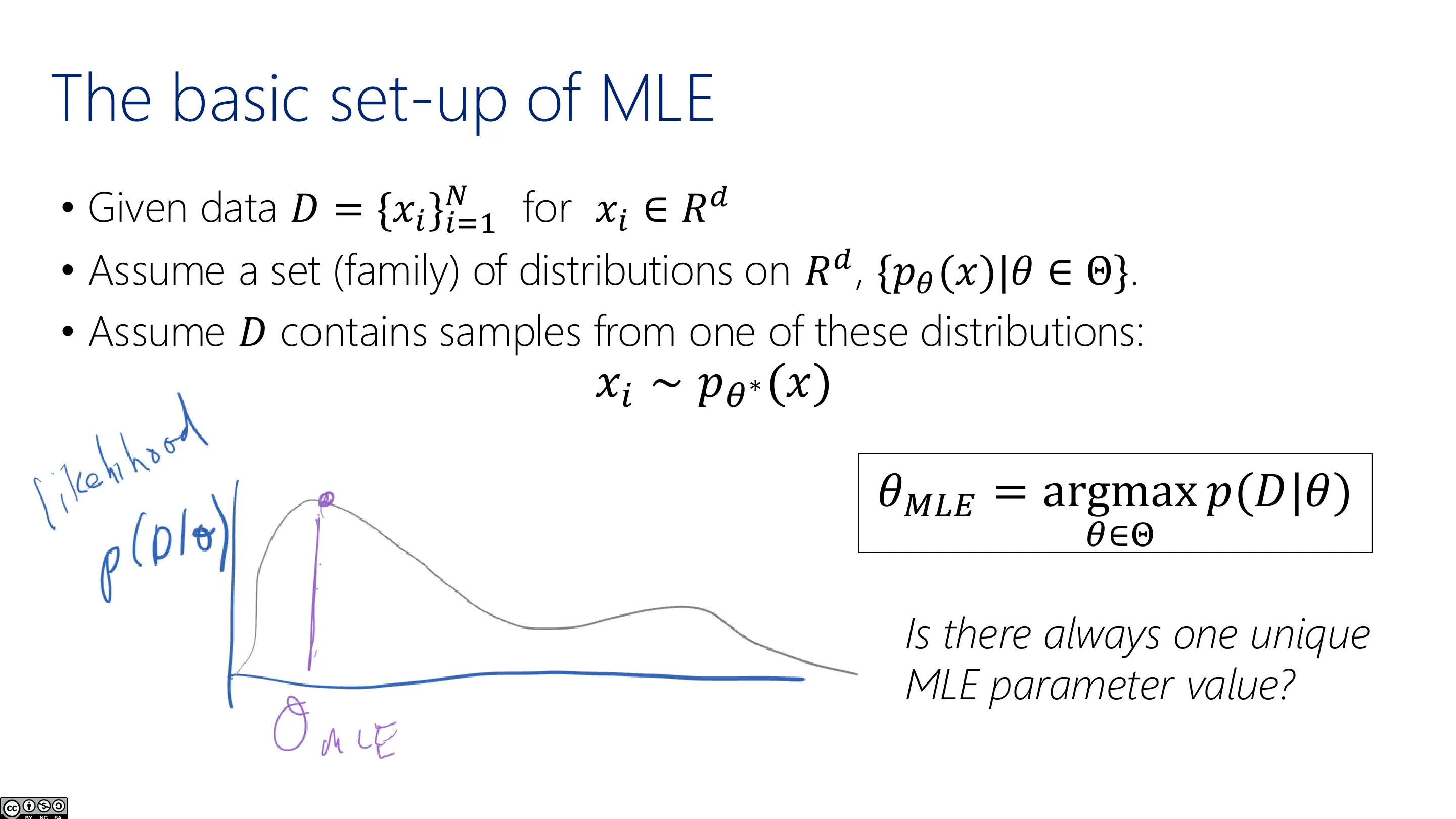 MLE 的基本设定（五）
