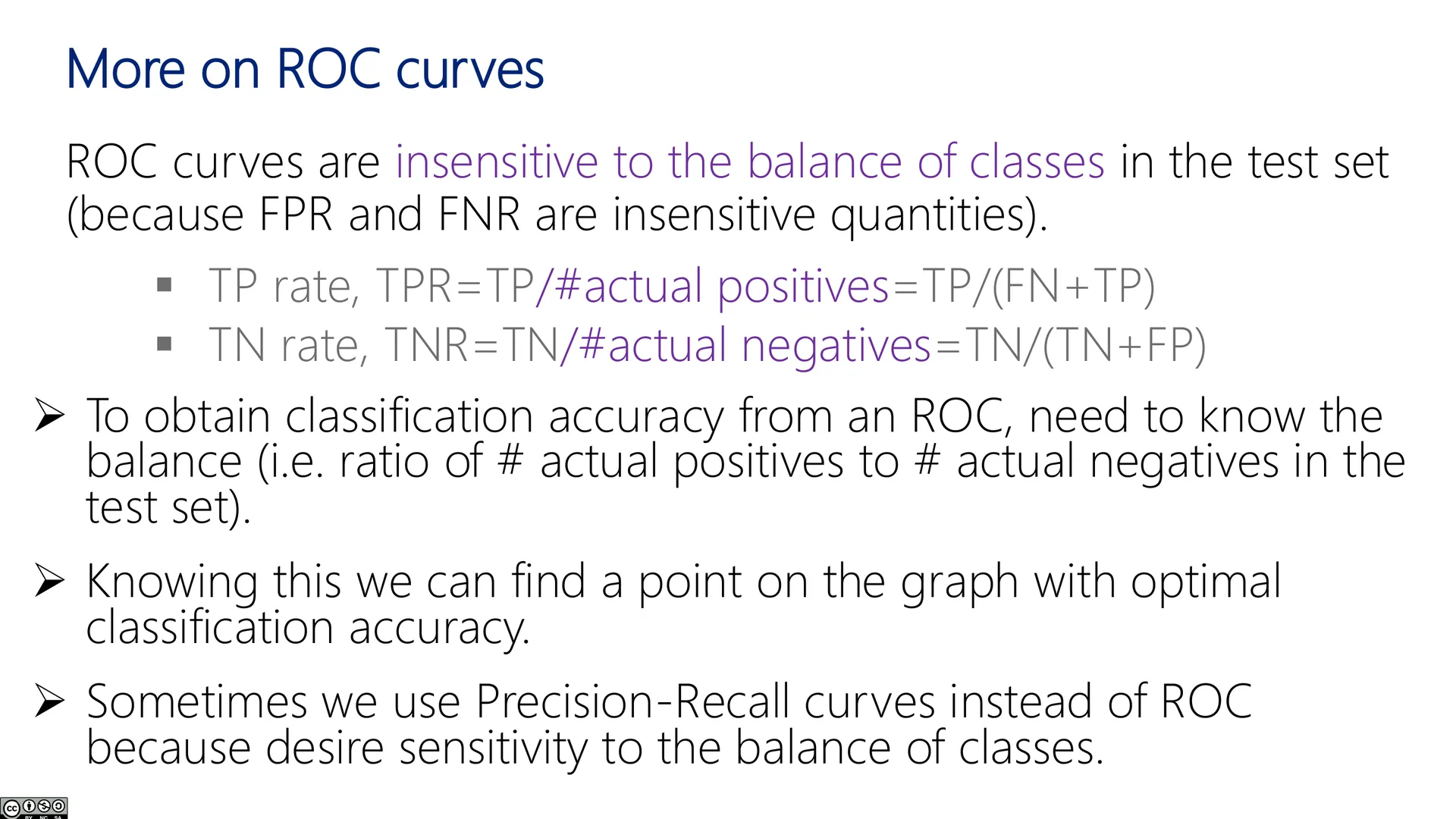 更多关于 ROC