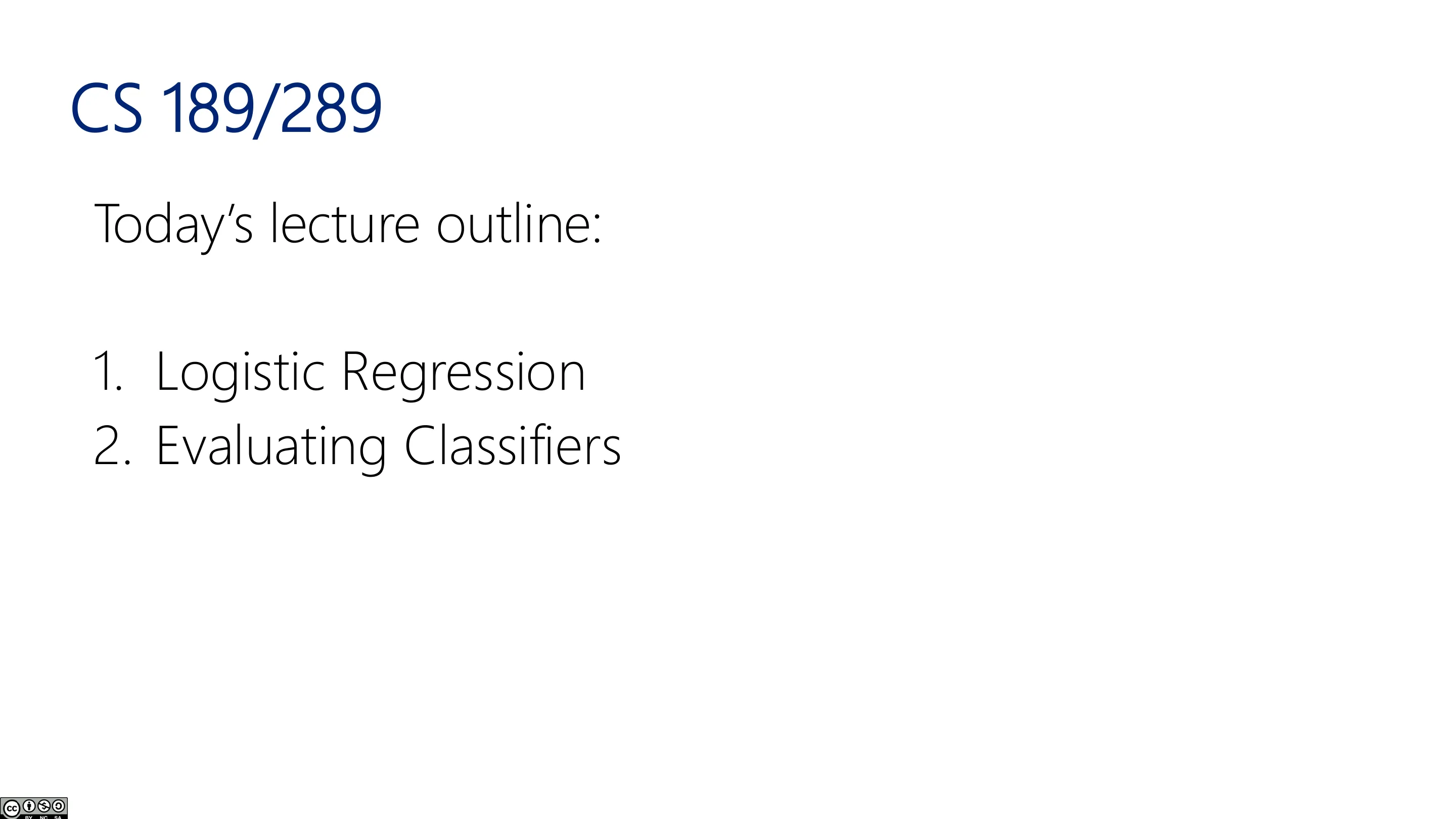 CS 189/289