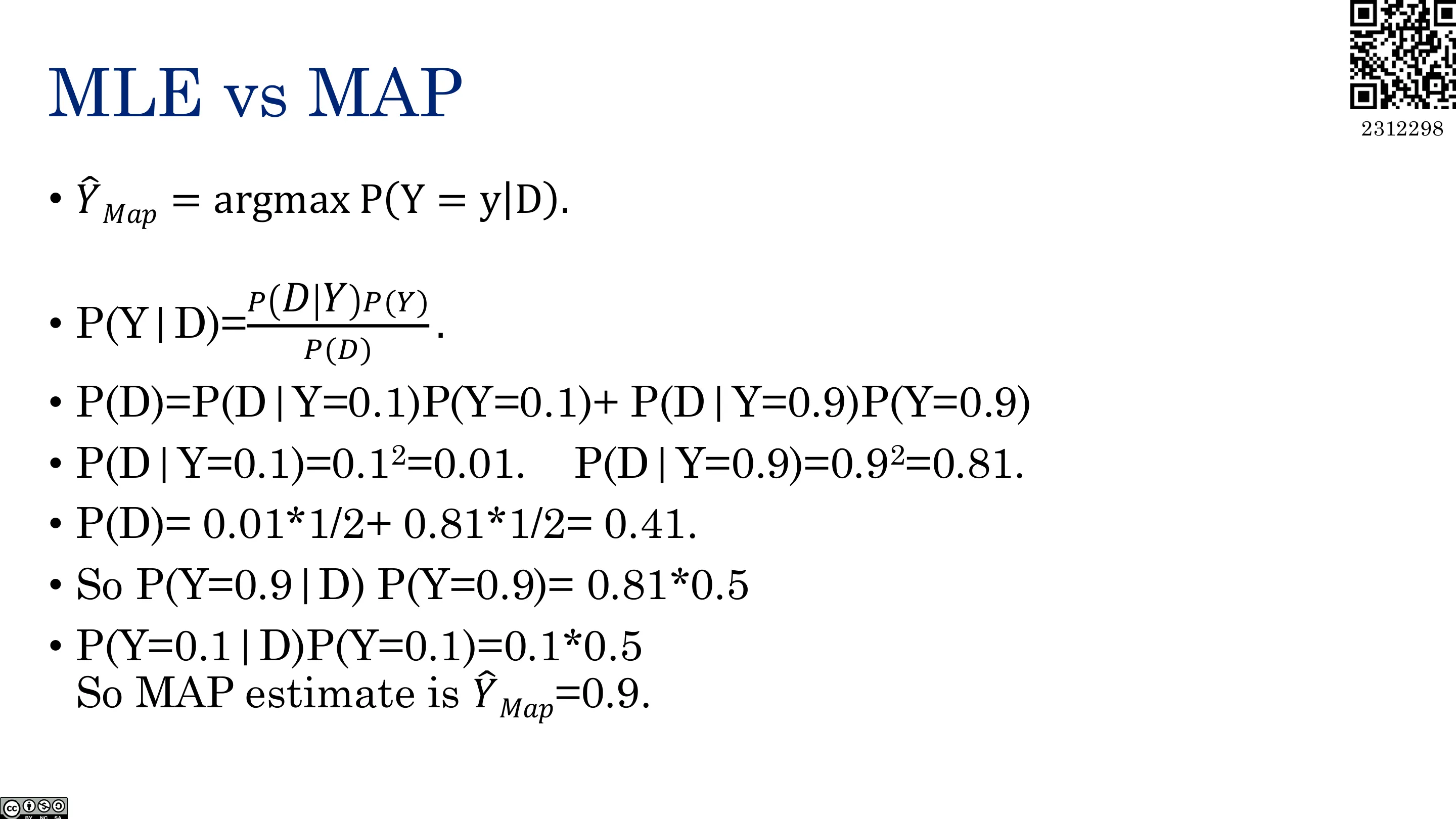 MLE vs MAP（续）