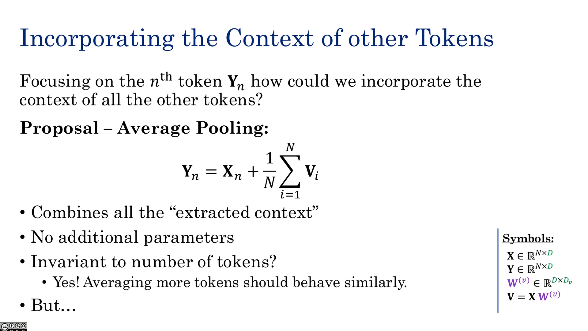 融入其他 Token 的上下文