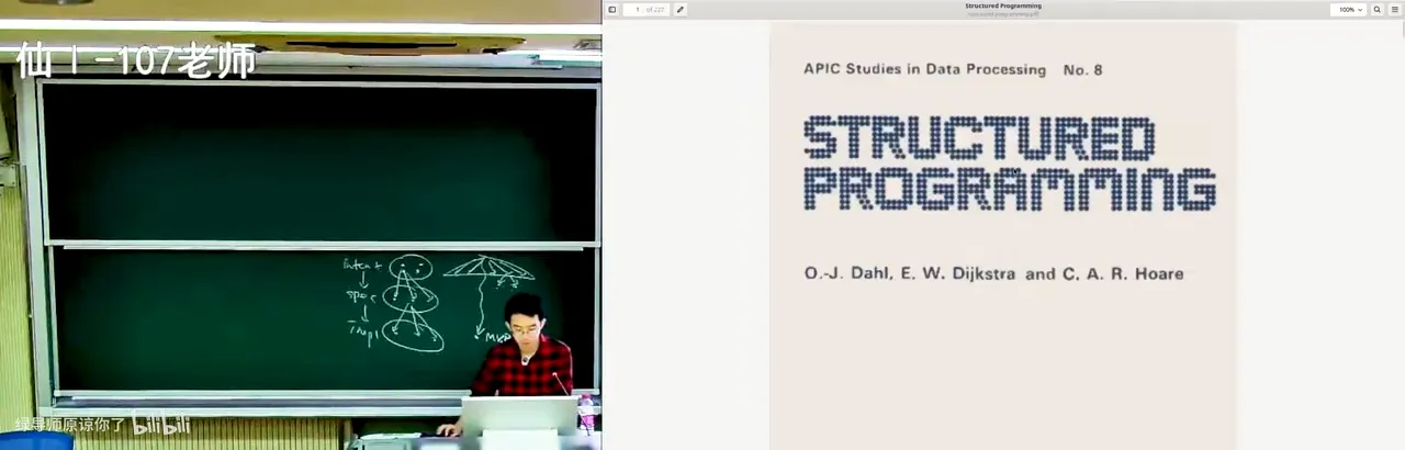 现场打开《Structured Programming》原文
