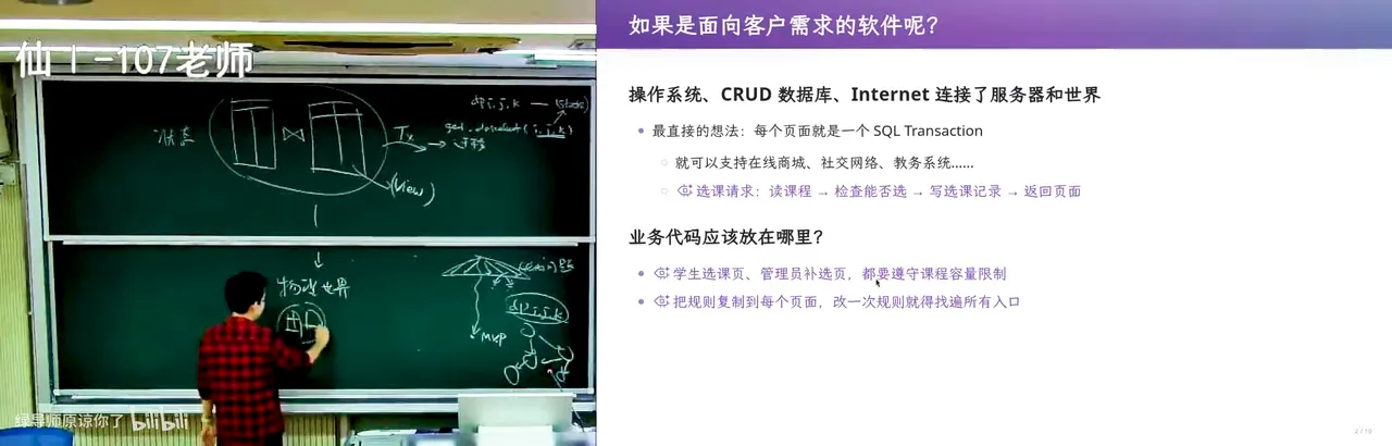 一次典型的选课请求