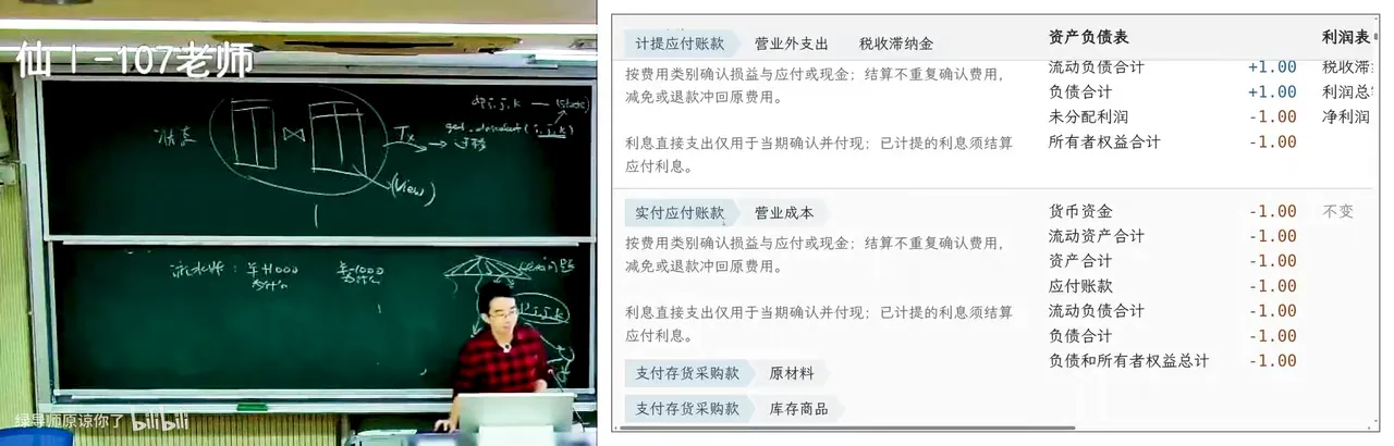 由 AI 生成的记账规则表