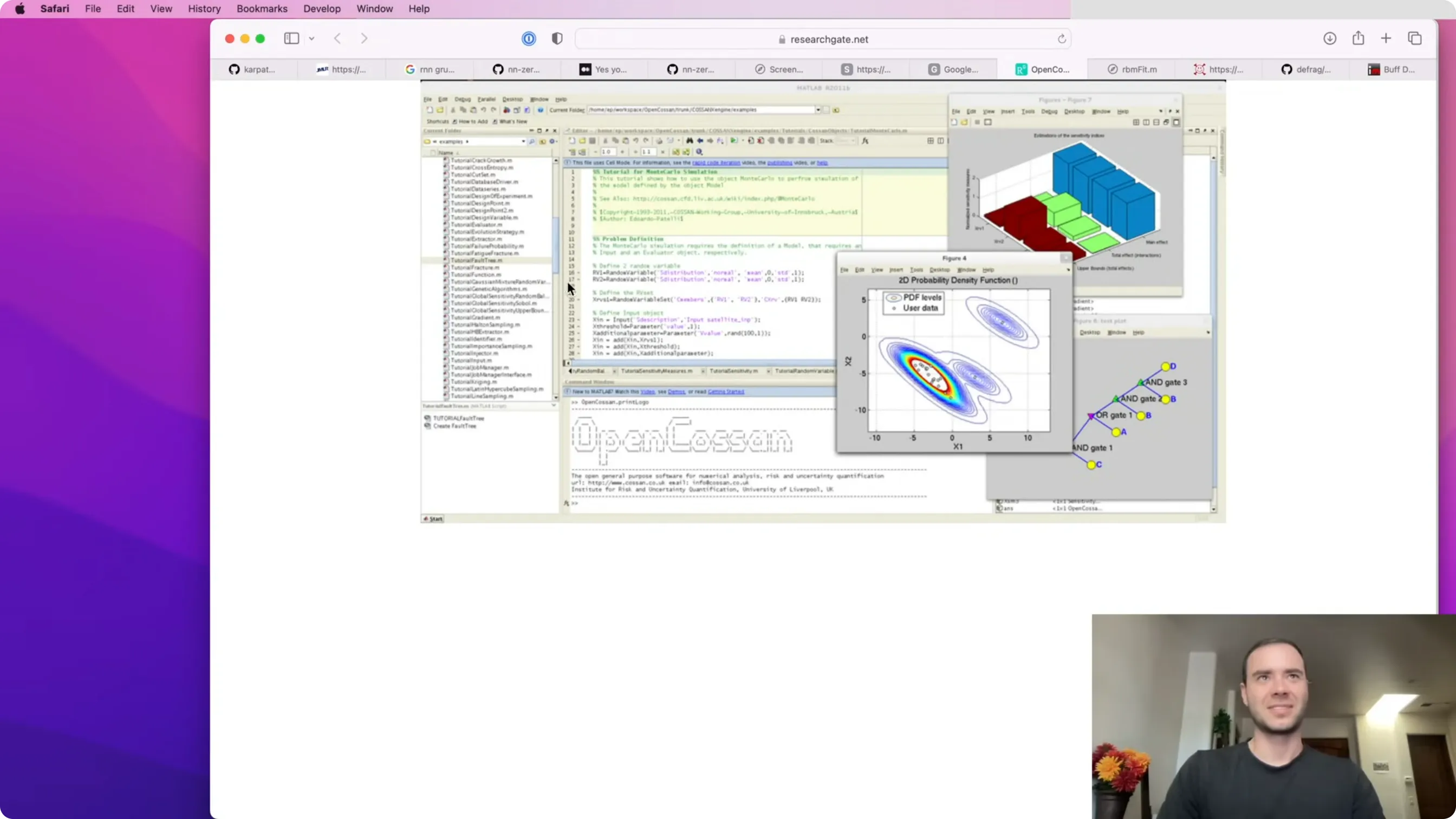 约 2010 年的 Matlab RBM 代码：训练循环里直接手写梯度更新