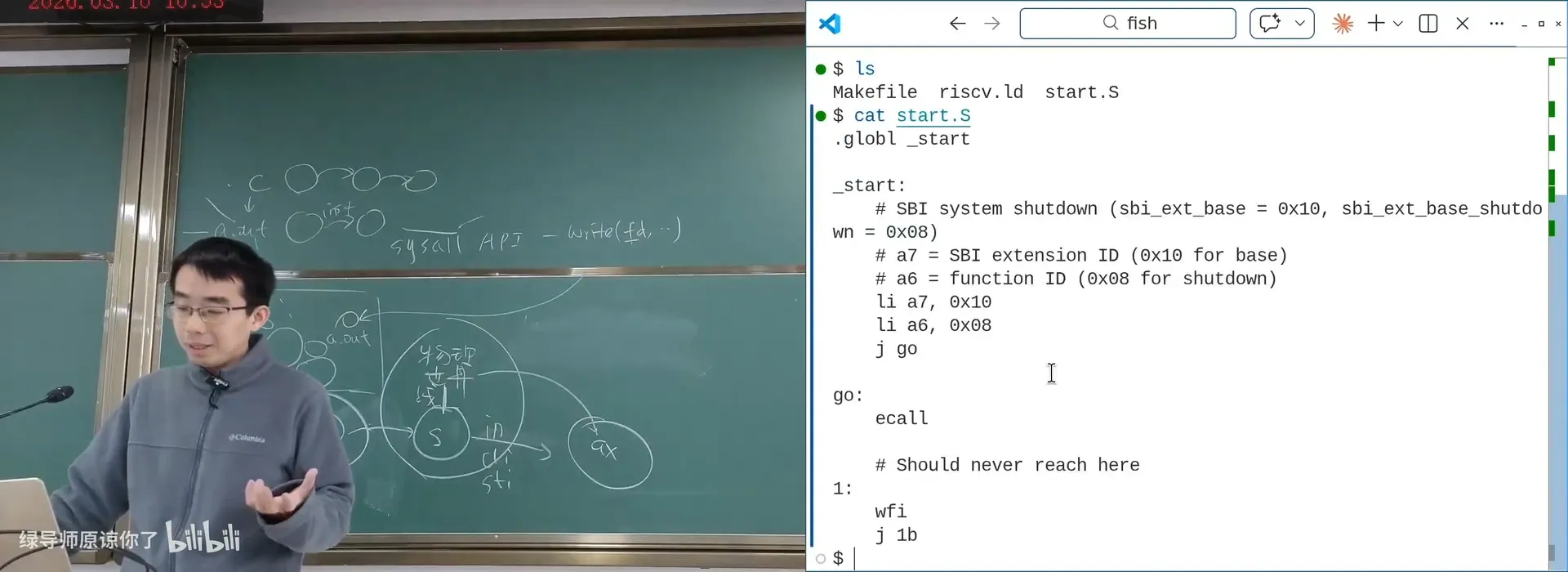 CPU Reset 演示：RISC-V 最小代码与寄存器初值
