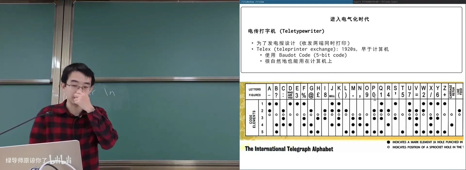 Baudot Code：5 位编码的电传打字机字符集