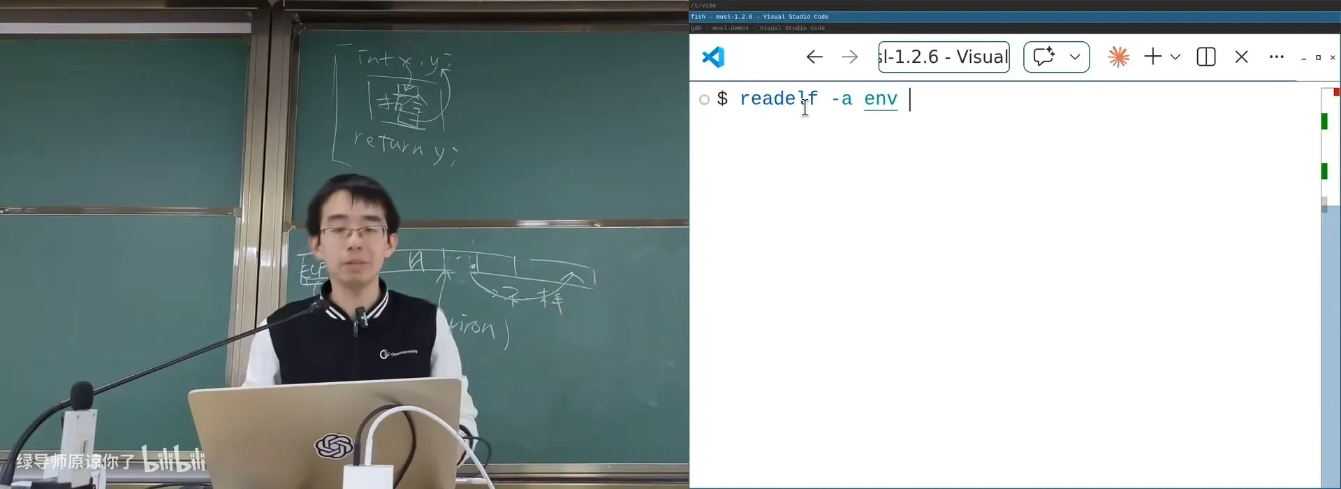 readelf：ELF 入口点就是 _start 的地址