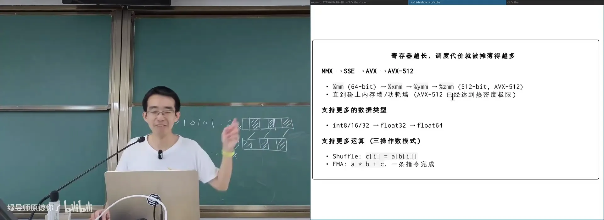 MMX → SSE → AVX → AVX-512：寄存器越来越宽，直到撞上热密度极限