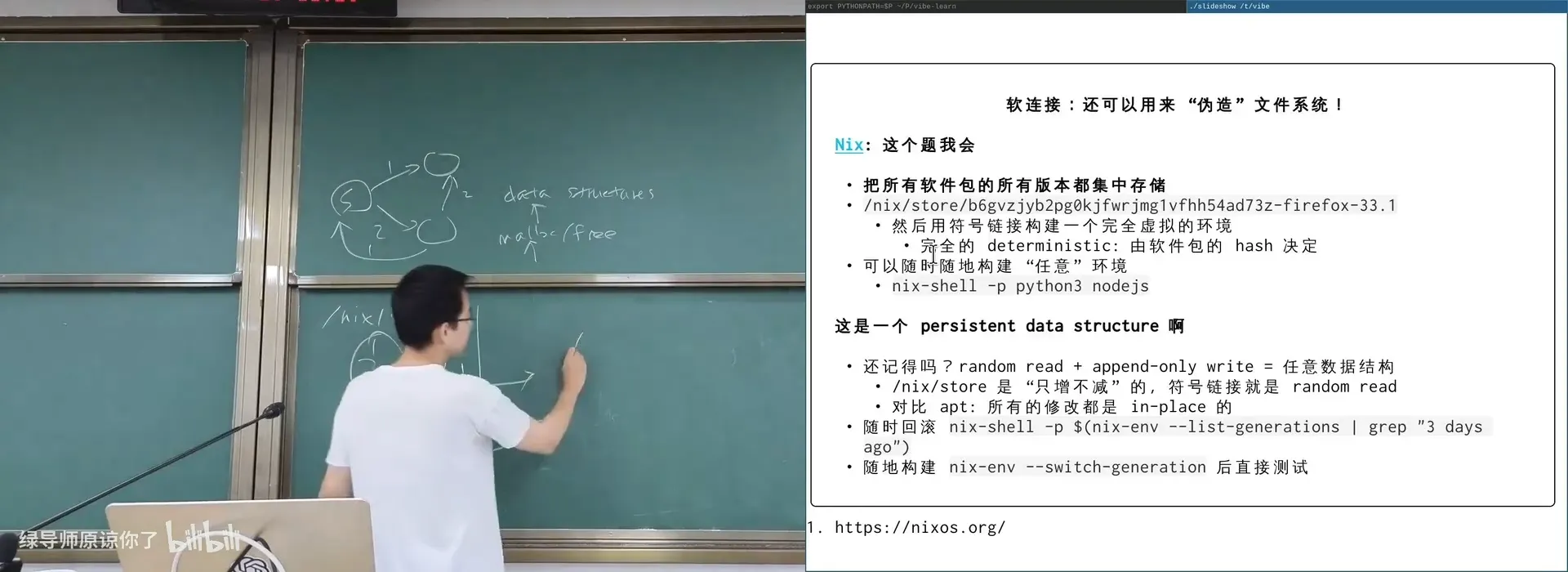 Nix：所有版本集中存于只增不减的 /nix/store，用符号链接拼出任意环境