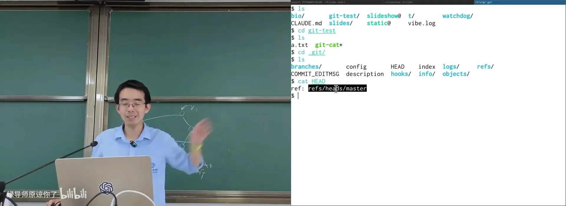 git 的 head/tail 与 refs：分支、HEAD 都是指向 commit 对象的文本指针