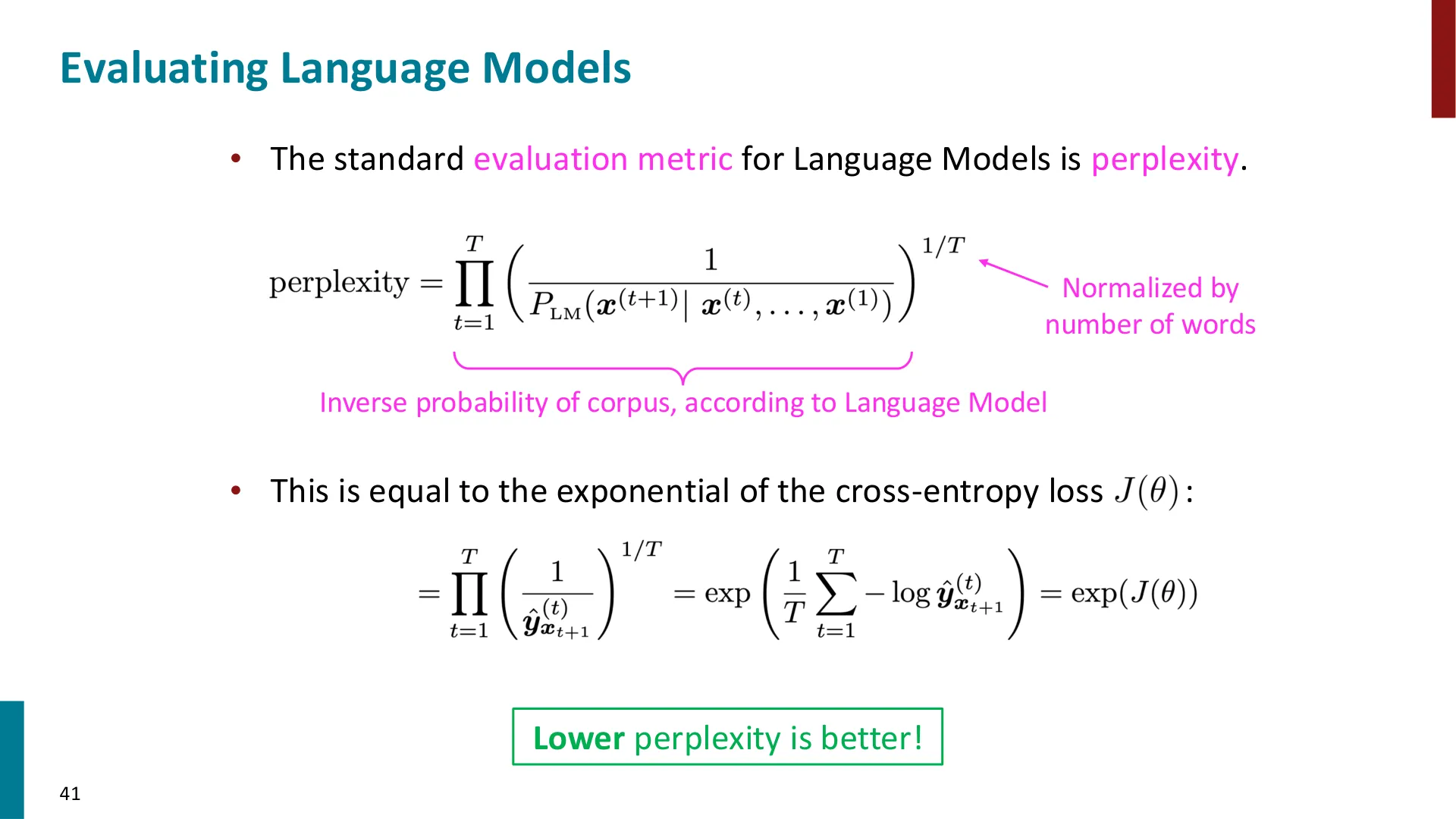 第 39 页幻灯片 · Evaluating Language Models