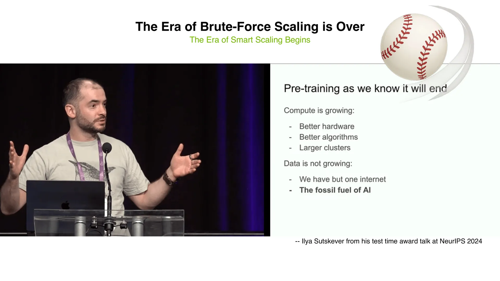 第 7 页幻灯片 · The Era of Brute-Force Scaling is Over