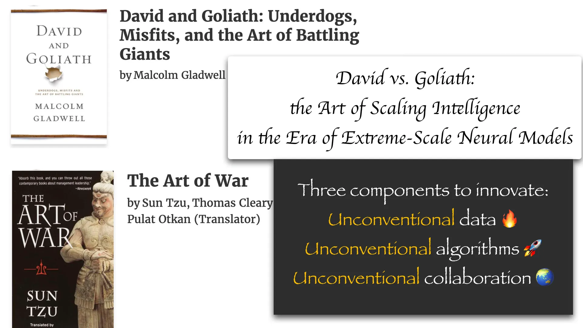 第 10 页幻灯片 · David vs. Goliath: