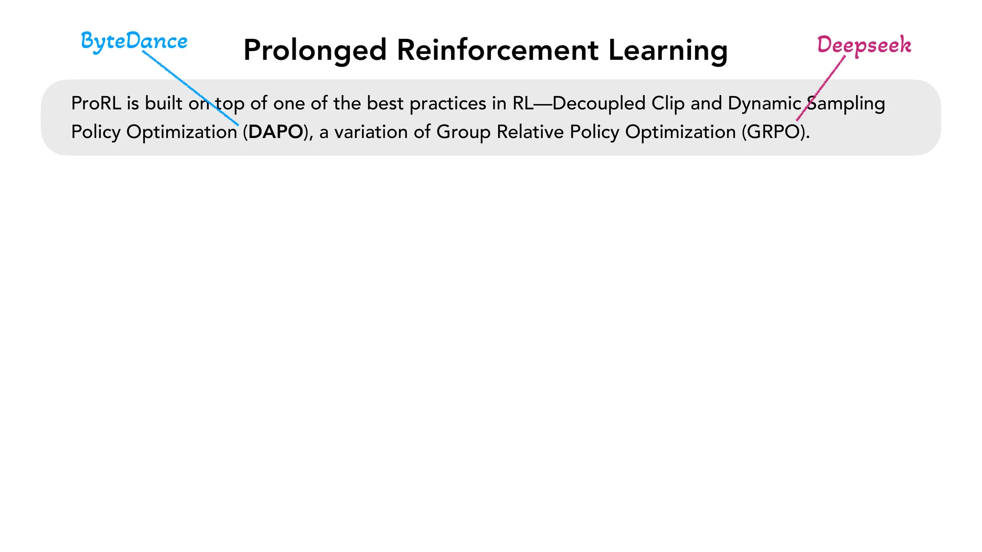 第 23 页幻灯片 · Prolonged Reinforcement Learning
