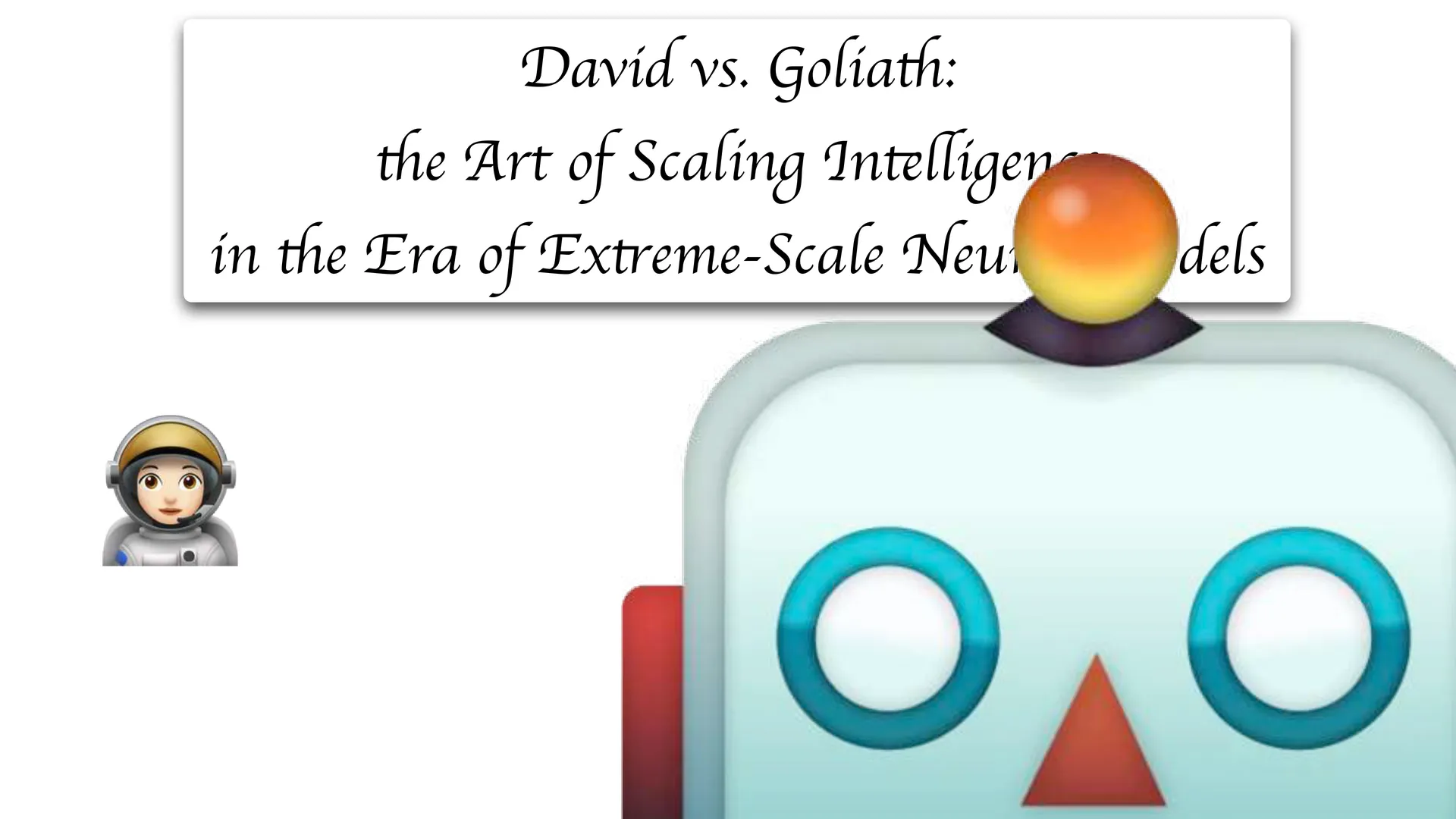 第 86 页幻灯片 · David vs. Goliath: