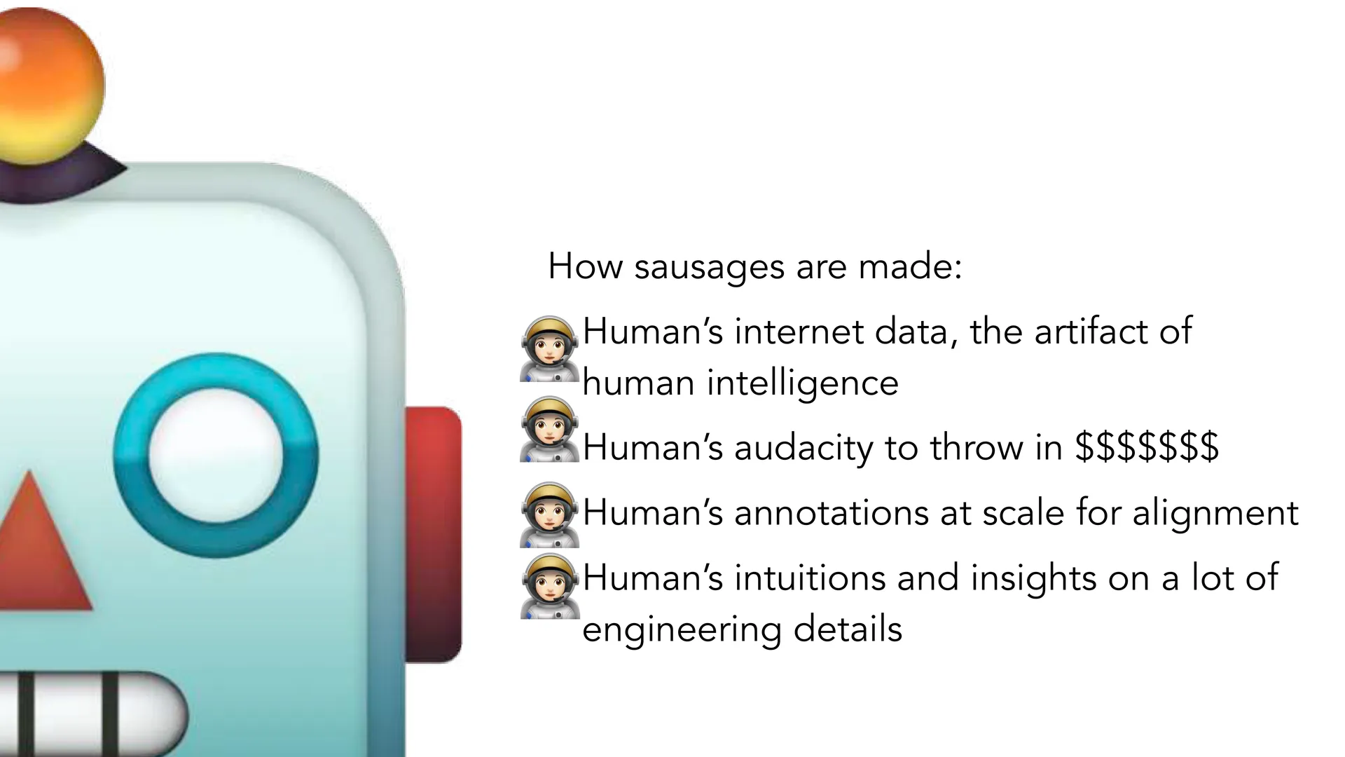 第 88 页幻灯片 · How sausages are made:
