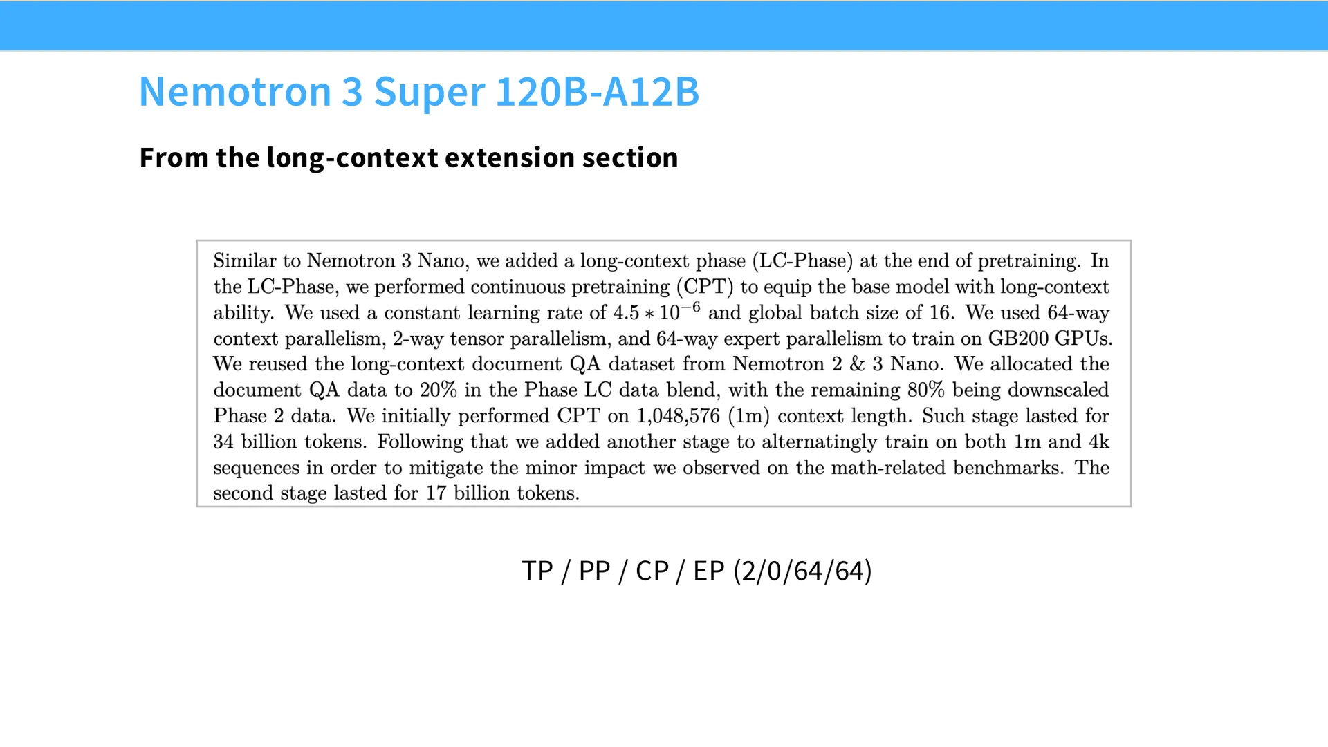 第 70 页幻灯片 · Nemotron 3 Super 120B-A12B