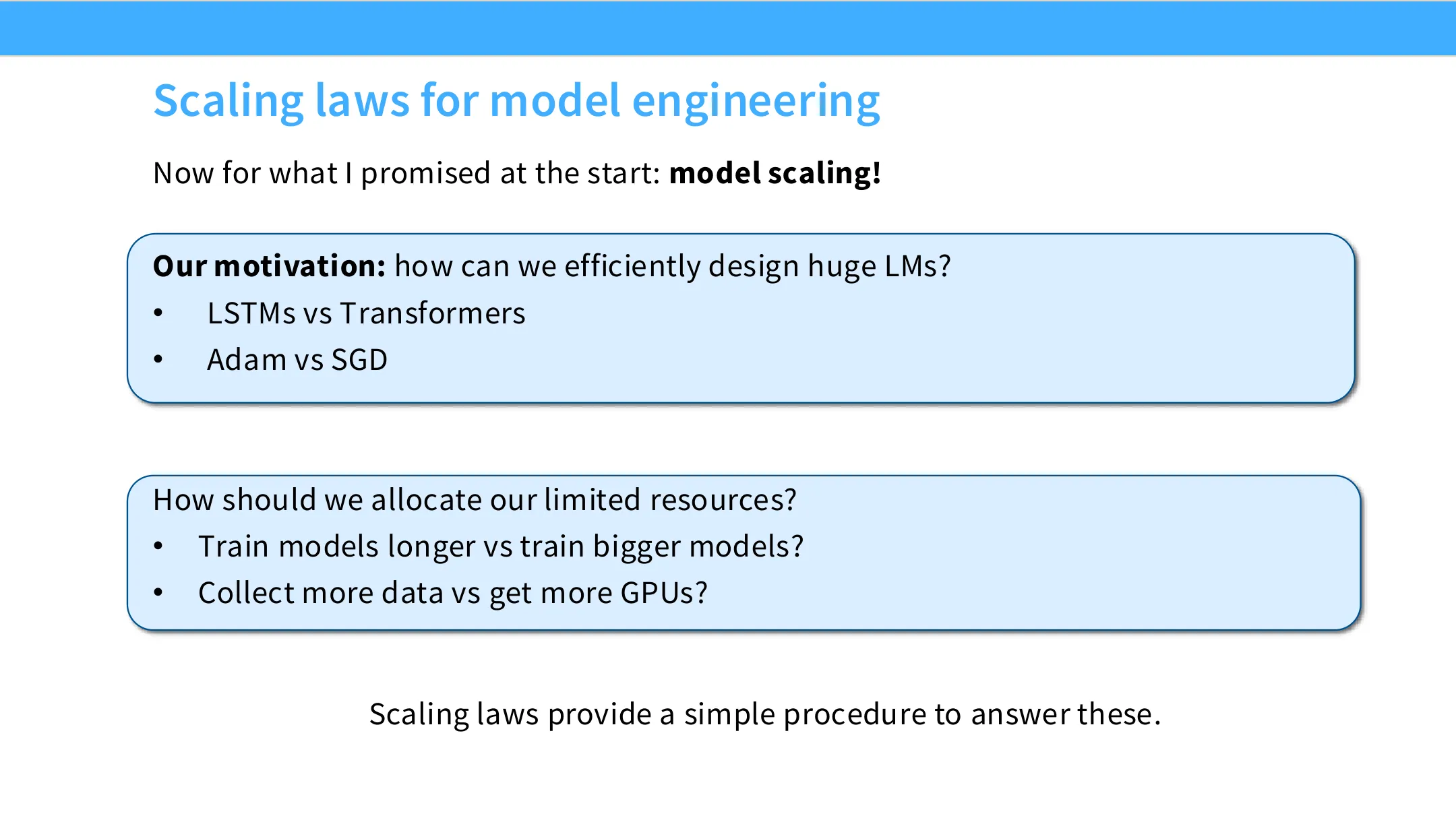 Scaling laws for model engineering：怎样高效设计超大模型