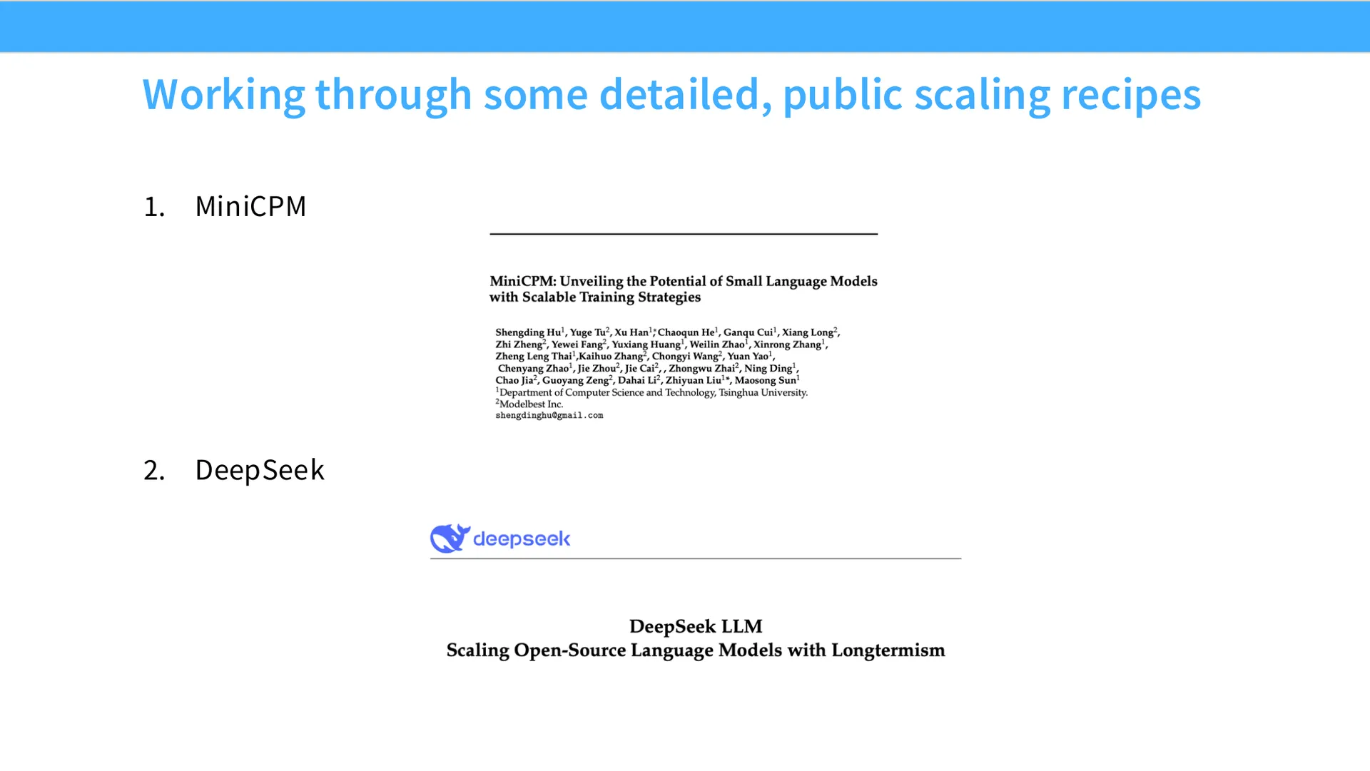 第 5 页幻灯片 · Working through some detailed, public scaling recipes