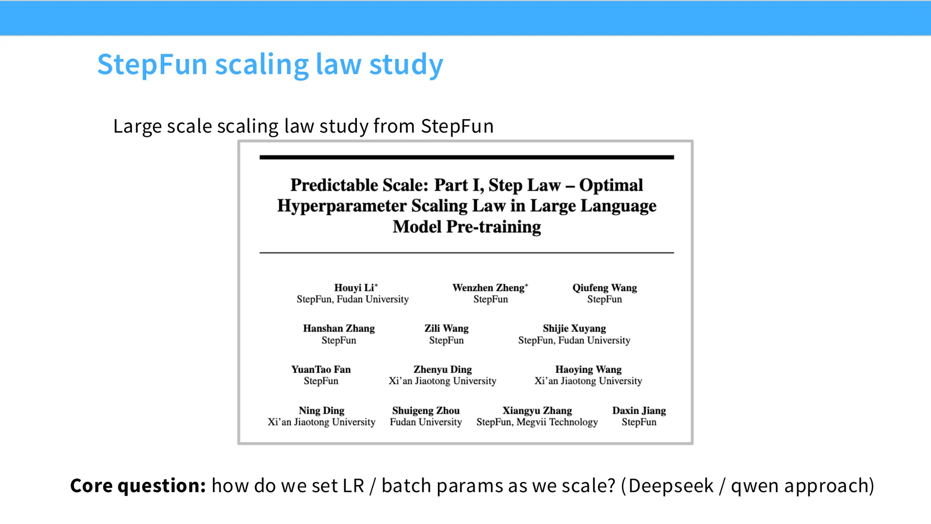 第 32 页幻灯片 · StepFun scaling law study