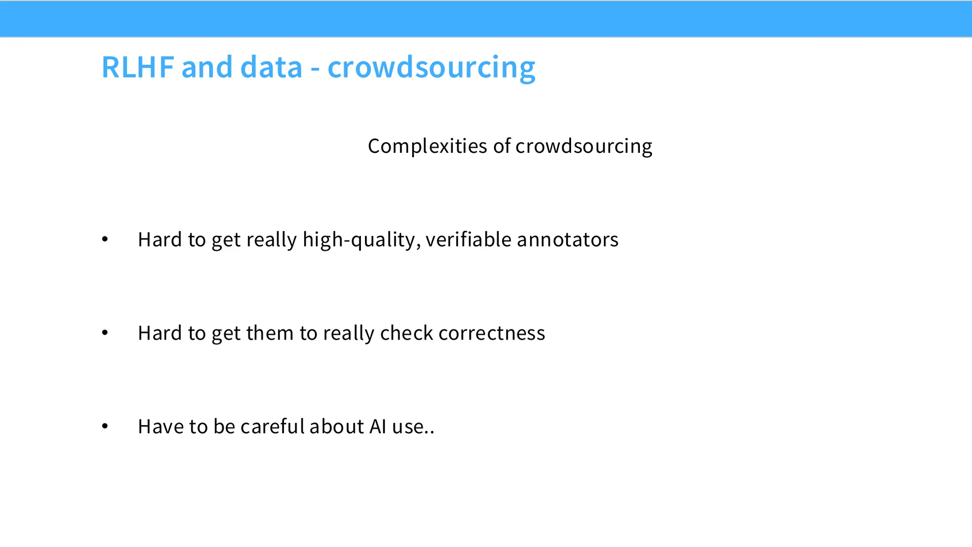 第 41 页幻灯片 · RLHF and data - crowdsourcing