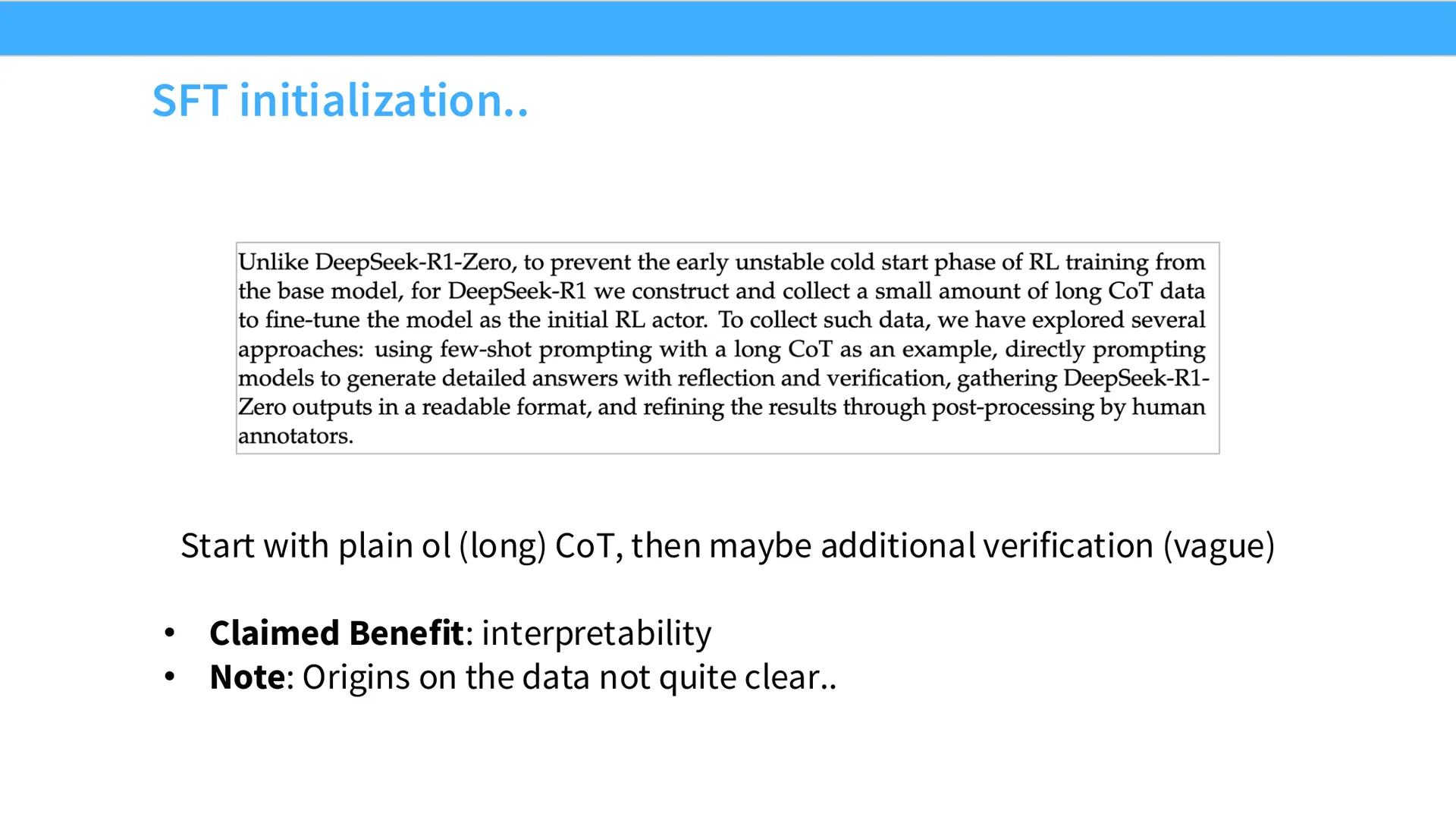 第 32 页幻灯片 · SFT initialization..