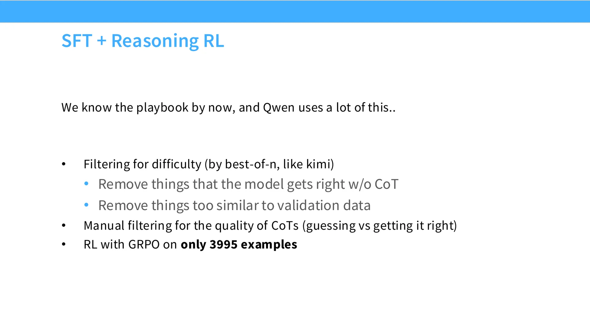 第 51 页幻灯片 · SFT + Reasoning RL